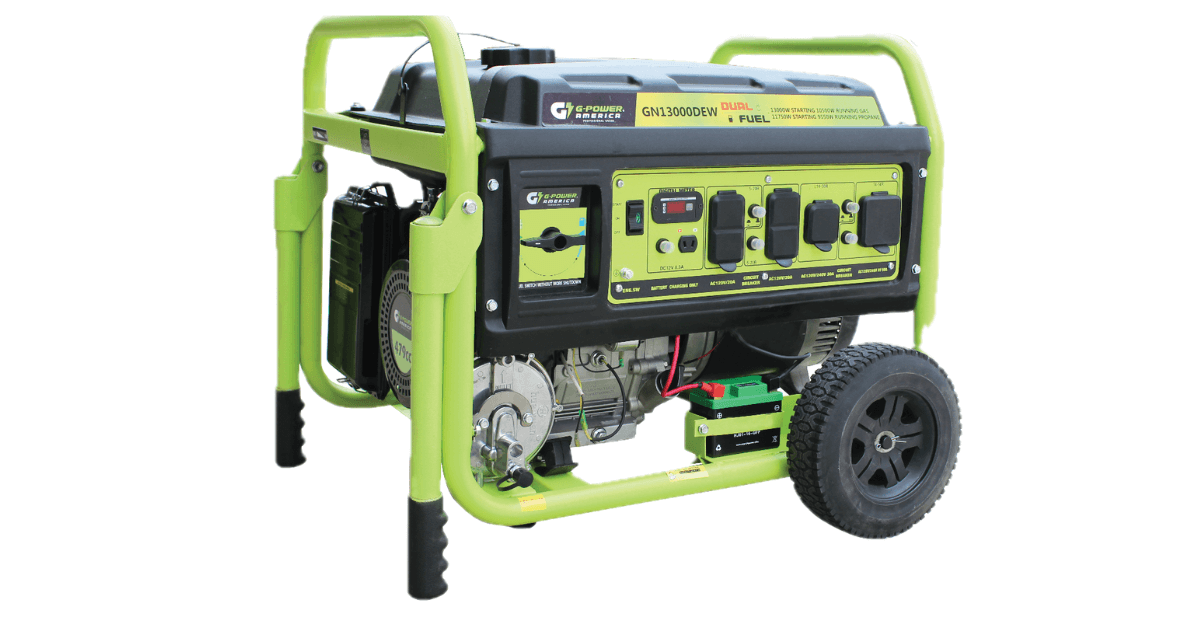 G-Power America GN13000DEW - Dual Fuel