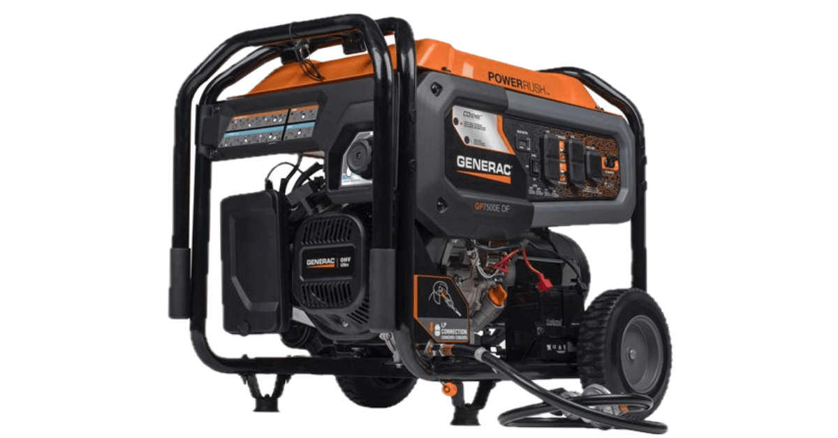 Generac GP7500E DUAL FUEL