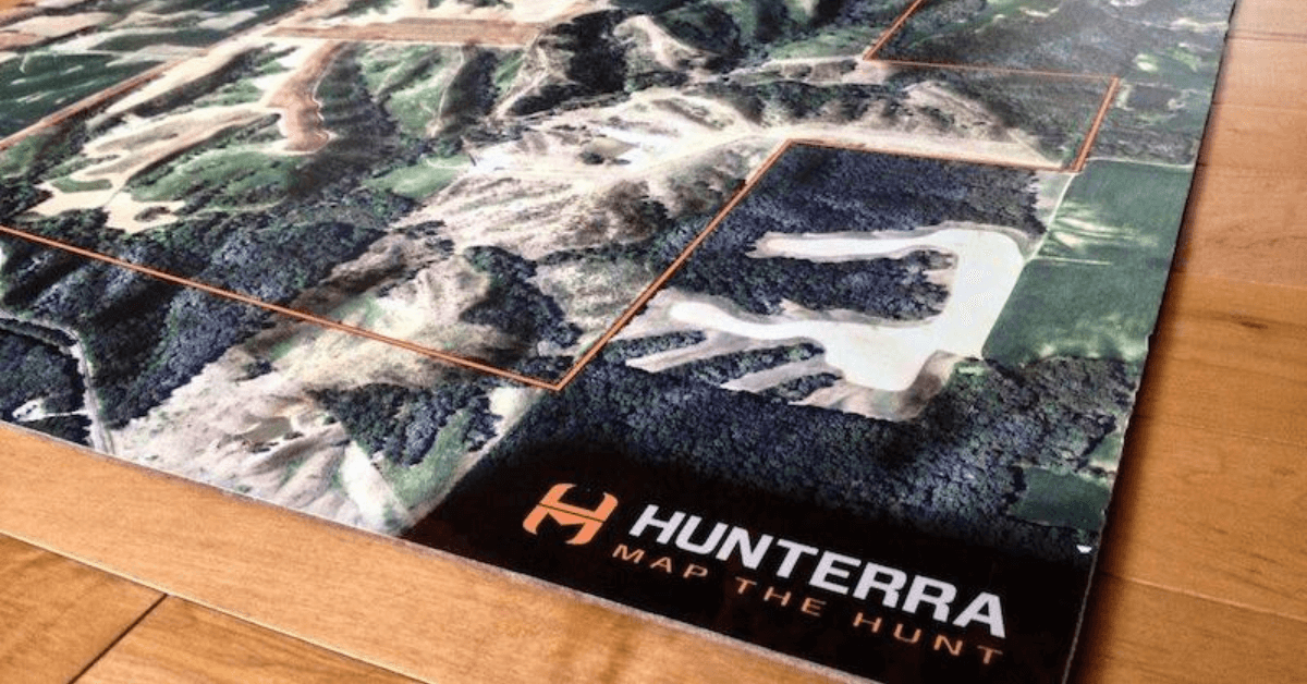 Hunterra Printed Map